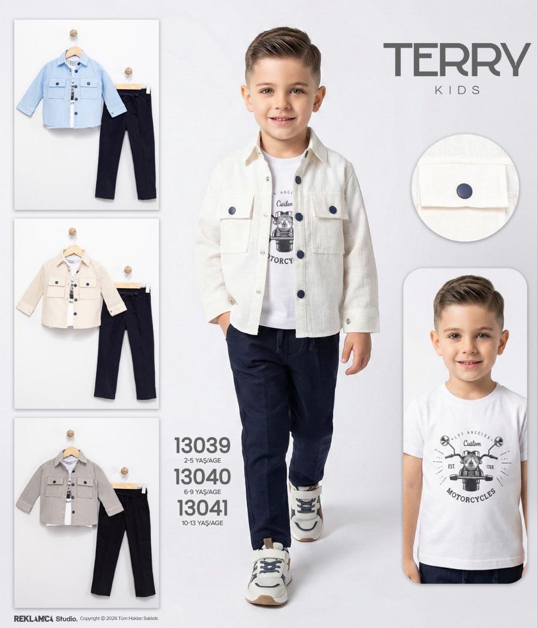 Terry Kids ÜÇLÜ TAKIM